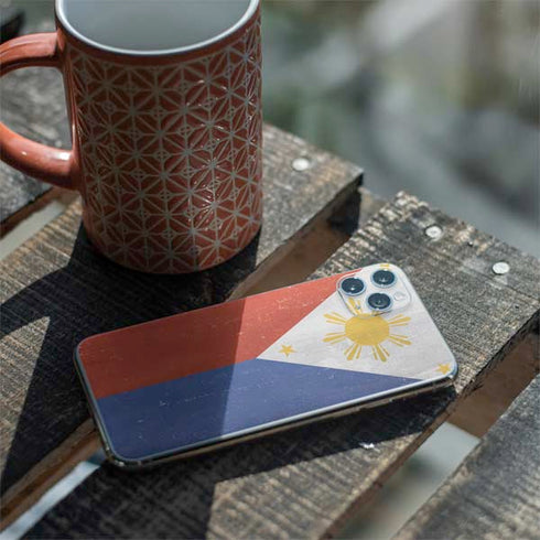 Philippines Flag Distressed iPhone 11 Pro Max Skin